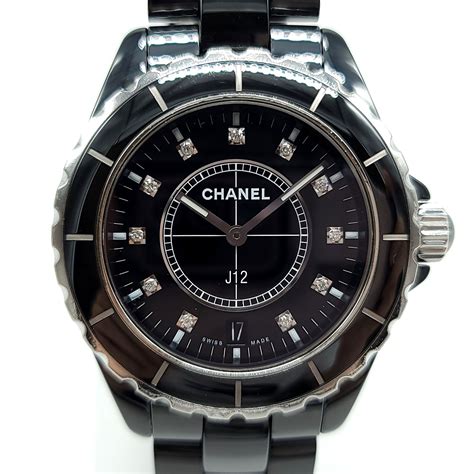 chanel j12 with diamonds